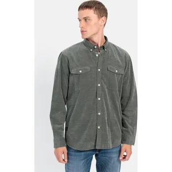 Pánská košile Camel Active FREIZEITHEMD 1/1 ARM LEAF GREEN 5XL