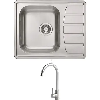 Nerezový dřez Nerezový dřez SET Alveus ZOOM 10 Maxim nerez + Alveus VIOLA nerez