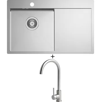 Nerezový dřez Nerezový dřez SET Alveus QUARTO 30 nerez + Alveus VIOLA nerez