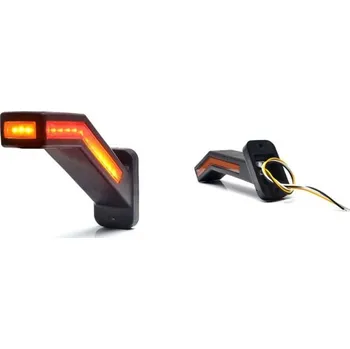 Přídavný světlomet Svítilna obrysová LED 12-24V oranžová Z KIERUNK 1345L