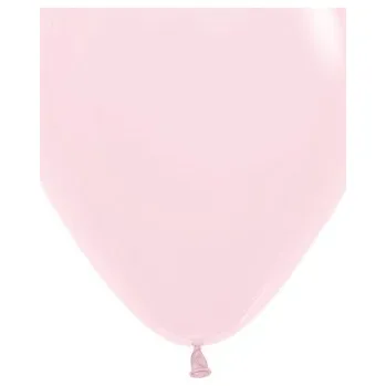 Balónek Latexové balónky Sempertex, Pastel Matte Pink (růžové), 12 cm, 50 Ks.