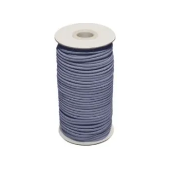 Guma, pruženka kulatá kloboučnická tmavě modrá 2 mm, 50m cívka, celé balení