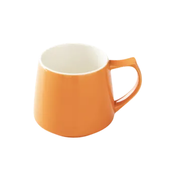 Origami Aroma porcelánový hrnek 320 ml oranžový