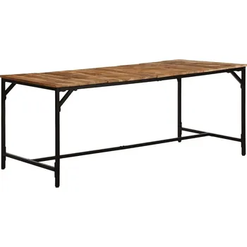 Jídelní stůl vidaXL Jídelní stůl 180x90x75 cm Masivní dřevo, surové mango [373606]