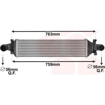 Motor automobilu Chladič turba VAN WEZEL 30004659