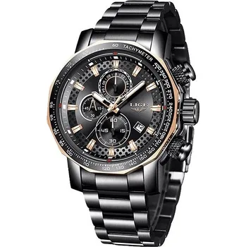 Hodinky LIGE Rampage černé