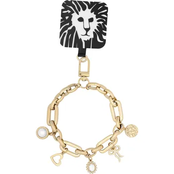 Pouzdro na mobilní telefon Anne Klein řemínek k mobilu kovový WK/4036CHRM