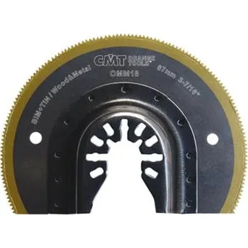Pilový kotouč IGM CMT Ponorný pilový kotouč BIMTiN s prodlouženou životností, na dřevo, kov - 87mm, C-OMM18-X1