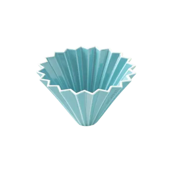 Kávovar Origami keramický dripper M tyrkysový