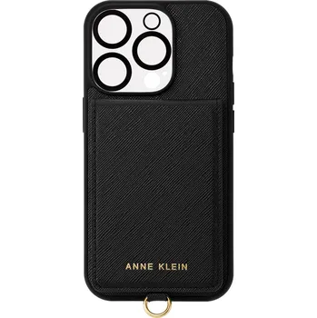 Pouzdro na mobilní telefon Anne Klein kryt pro iPhone 14 Pro Max černý WK/4016BKBK14PROMAX