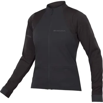 cyklistický dres Dámský dres s dlouhým rukávem ENDURA GV500 Black - XS