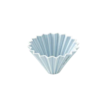 Kávovar Origami keramický dripper S matně modrý