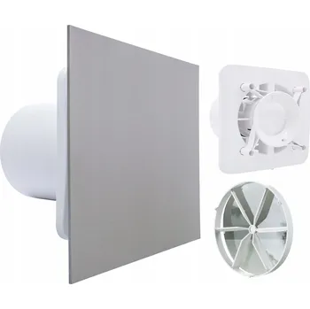 Domácí ventilátor Koupelnový ventilátor Vents group Wentylator fi125 mm standard panel platyna 125 mm