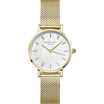Hodinky Rosefield Small Edit Mesh Gold dámské hodinky SMGMG-S06