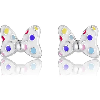 Náušnice Disney dětské náušnice MINI Ribbon stříbrné ES00107SL.CS