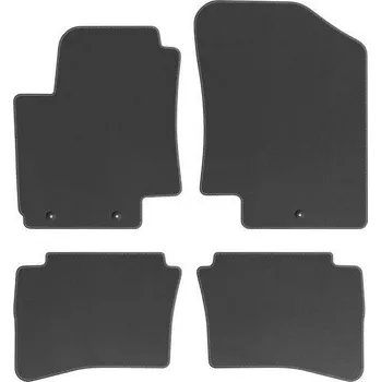 autokoberec Koberce Edecor velurové 4 ks