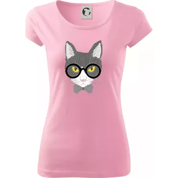 Dámské oblečení Hipster Mikeš - Dámské triko Pure - XS ( Růžová )