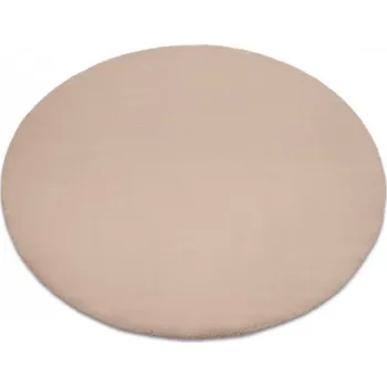 Koberec Kulatý koberec BUNNY béžový, velikost kruh 100