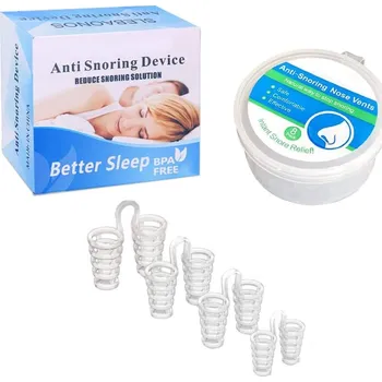 Pomůcka proti chrápání a spánkové apnoe DAMPOD SHOP Pomůcka proti chrápání špunty 4 ks