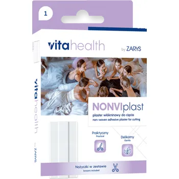 Náplast VitaHealth VitaHealth, NONVIplas jemná náplast na stříhání + nůžky