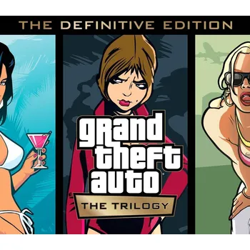 Hra pro Xbox One 3 GRY - GTA GRAND THEFT AUTO THE TRILOGY DEFINITIVE EDITION (GTA III 3 + SAN ANDREAS + VICE CITY) XBOX ONE SERIES X / S KLUCZ KOD Xbox One digitální