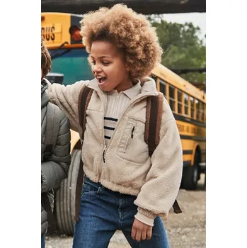 Dívčí bunda Oboustranná dětská bunda Mayoral 7435.8F.Junior.9BYA béžová 01X, vel. 162