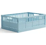 Skládací přepravka / maxi box Made Crate - Crystal blue