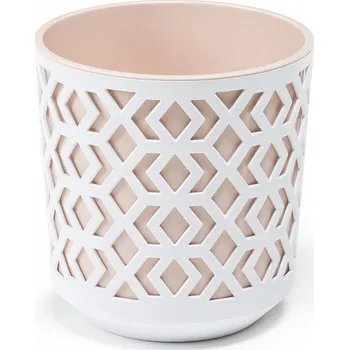 Květináč Lamela LAMELA, květináč AZTEK 250 mm, béžová