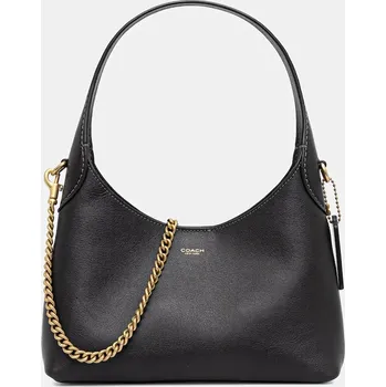 Kabelka Kožená kabelka Coach Brooklyn 23 černá barva, CW614 99X, vel. ONE SIZE
