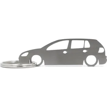 VW Volkswagen Golf MK5 5d klíčenka z nerezové oceli