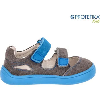 Dětská móda Protetika - barefoot polootevřené boty TERY grey TOP AKCE! Veľkosť: 28