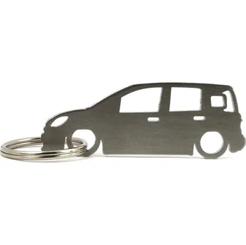Fiat Panda III klíčenka z nerezové oceli