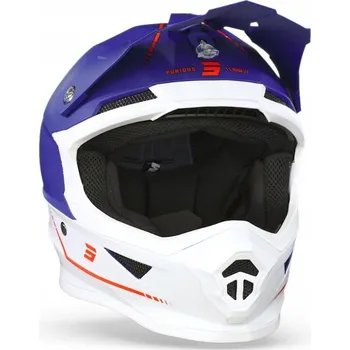 Cyklistická přilba Přilba Shot FURIOUS RAW 3.0 NAVY RED L cross