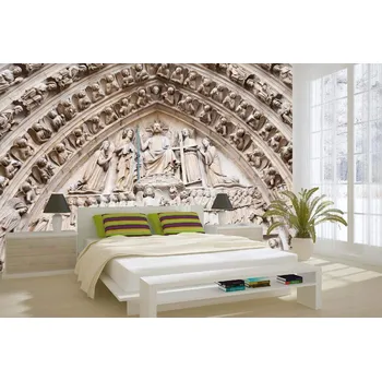 Fototapeta DIMEX | Samolepicí vliesová fototapeta na zeď Notre-Dame IV. MA-5-1171 | 375 x 250 cm | béžová + Samolepicí vliesová fototapeta na stěnu DIMEX Notre-Dame IV. MA51171 v rozměru 375 x 250 cm