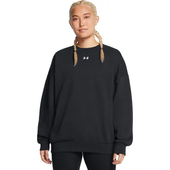 Dámská mikina Dámská mikina Under Armour Rival Fleece OS Crew velikost XL black