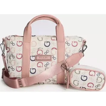 Kabelka GUESS dámská kabelka Canvas Logo barevná