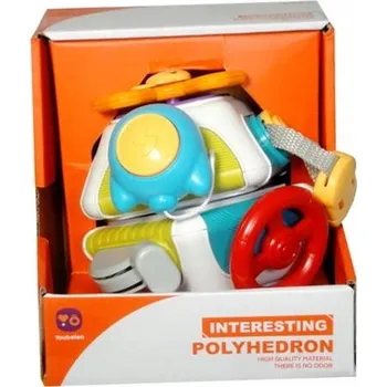 Hračka pro nejmenší Smyslová kostka zručnosti 10v1 – Vzdělávací Hračka pro nejmenší děti