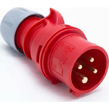 Elektrická zásuvka PŘENOSNÁ ZÁSUVKA SILOVÁ ELEKTRICKÁ SHARK 16A 4P 400V IP44 CEE PCE 014-6