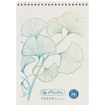 Dětské zboží Blok spirálový A7/50 listů, čtvereček, Ginkgo