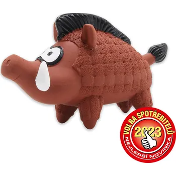 Hračka pro psa Akinu ČESKÝ LES Latexový kanec hračka pro psy 16 cm