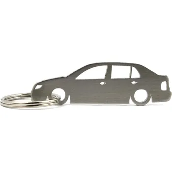 Skoda Fabia MK1 limousine klíčenka z nerezové oceli