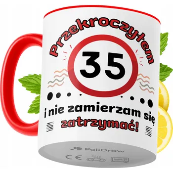 Hrnek Polidraw Hrnek Polidraw Narozeniny35 keramický 330 ml