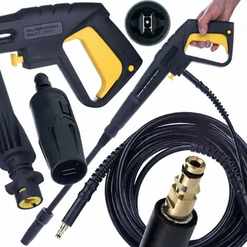Příslušenství pro vysokotlaký čistič SADA PISTOLE, NÁSTAVCE A VARIO TRYSKY PRO TLAKOVÉ MYČKY KARCHER K2 K3 K4 K5 K6 K7