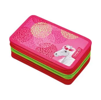 Penál Herlitz - Plný penál, Kůň, 3 patra