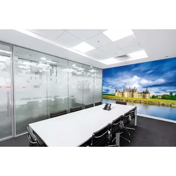 Fototapeta DIMEX | Samolepicí vliesová fototapeta na zeď Zámek Chambord MA-5-1078 | 375 x 250 cm | zelená, modrá, béžová + Samolepicí vliesová fototapeta na stěnu DIMEX Zámek Chambord MA51078 v rozměru 375 x 250 cm