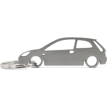 Ford Fiesta MK6 3d klíčenka z nerezové oceli