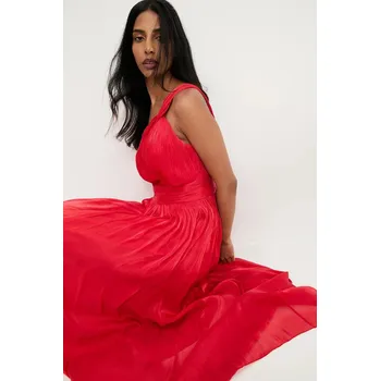 Dámské šaty Šaty Answear.LAB 5872.TOS červená 33X, vel. XS