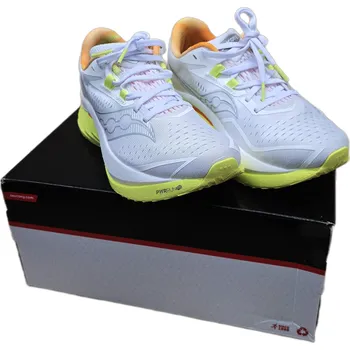 Dámská běžecká obuv Saucony ENDORPHIN SPEED 4 white/sunny (testovací boty) Velikost boty: 38,5