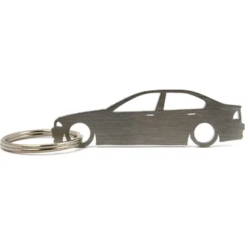 BMW 3 series E46 limousine klíčenka z nerezové oceli