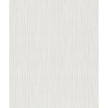 Tapeta Bílá vinylová tapeta s dekorativním motivem